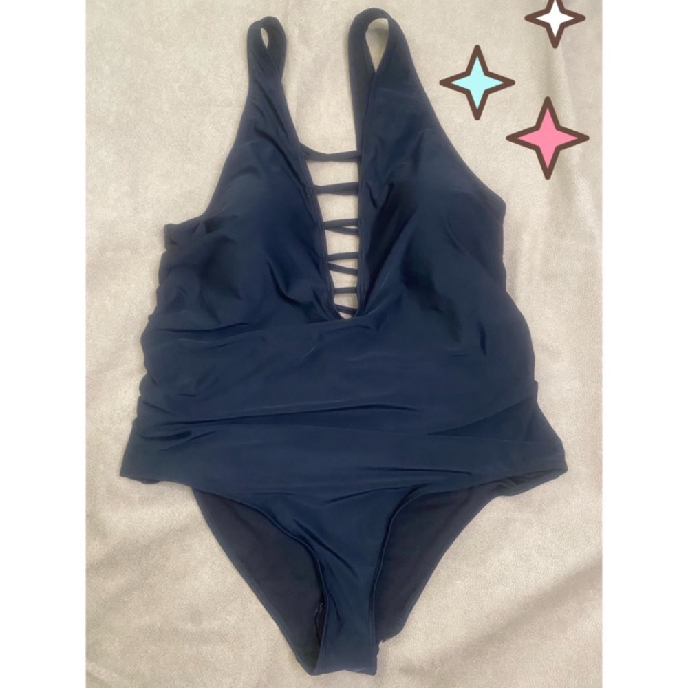 NWT Caged Swimsuit By YMI